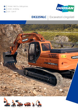 Верижни екскаватори Doosan DX 225 N LC