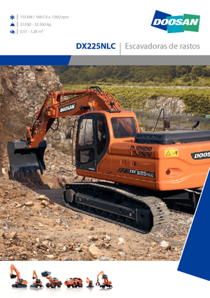 Верижни екскаватори Doosan DX 225 N LC