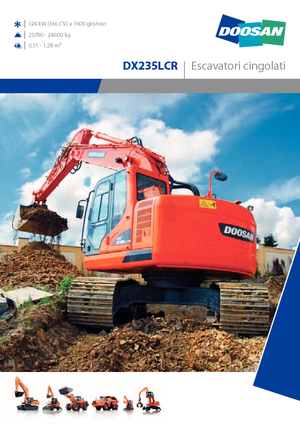 Верижни екскаватори Doosan DX235LCR