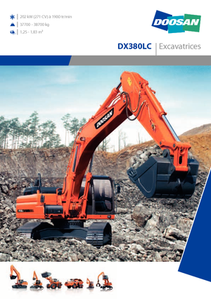 Верижни екскаватори Doosan DX 380 LC
