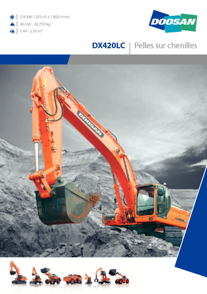 Верижни екскаватори Doosan DX 420 LC