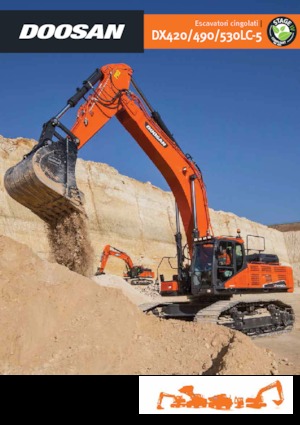 Верижни екскаватори Doosan DX490LC-5