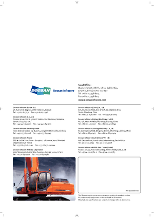 Верижни екскаватори Doosan DX 520 LC