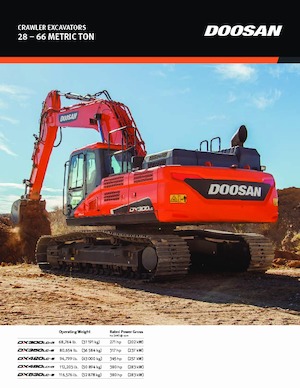 Електрически верижни багери Doosan DX300LC-5