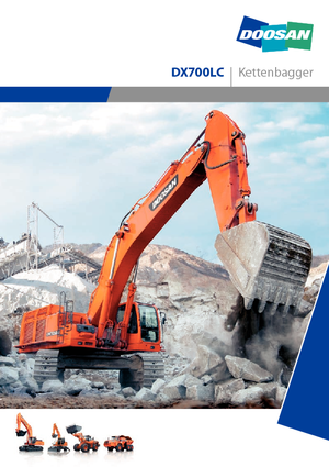 Верижни екскаватори Doosan DX700LC