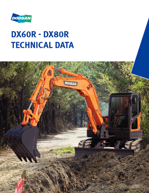 Верижни екскаватори Doosan DX 80 R