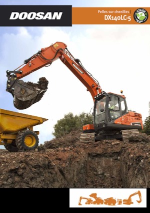 Верижни екскаватори Doosan DX140LC-5