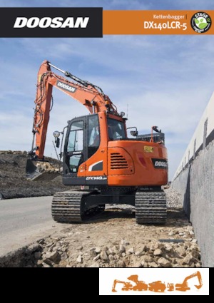 Верижни екскаватори Doosan DX140LCR-5
