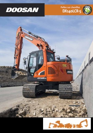 Верижни екскаватори Doosan DX140LCR-5