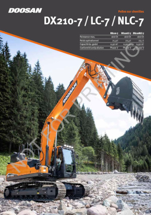 Верижни екскаватори Doosan DX210-7