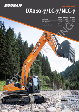 Верижни екскаватори Doosan DX210-7