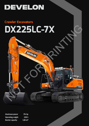 Верижни екскаватори Develon DX225LC-7X 