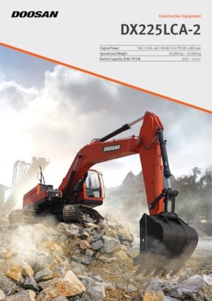 Верижни екскаватори Doosan DX225LCA-2
