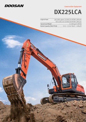 Верижни екскаватори Doosan DX225LCA