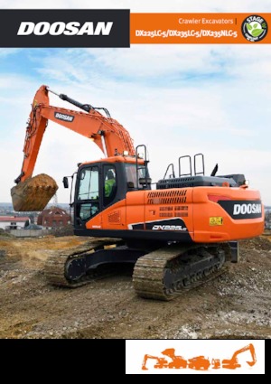 Верижни екскаватори Doosan DX225MH-5