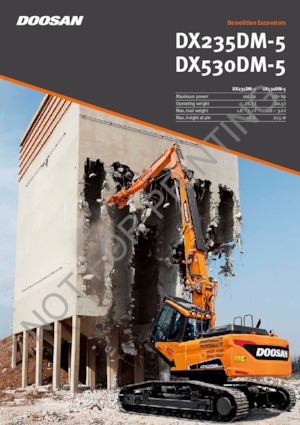 Верижни екскаватори Doosan DX235DM-5