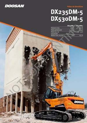 Верижни екскаватори Doosan DX235DM-5