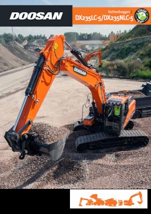Верижни екскаватори Doosan DX235LC-5