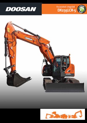 Верижни екскаватори Doosan DX235LCR-5