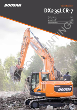 Верижни екскаватори Doosan DX235LCR-7