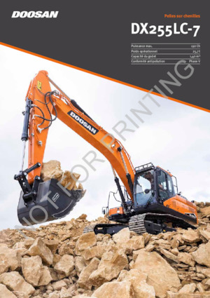 Верижни екскаватори Doosan DX255LC-7