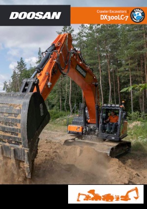 Електрически верижни багери Doosan DX300LC-7