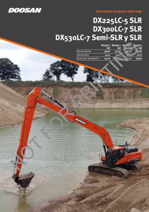 Електрически верижни багери Doosan DX300LC-7 SLR