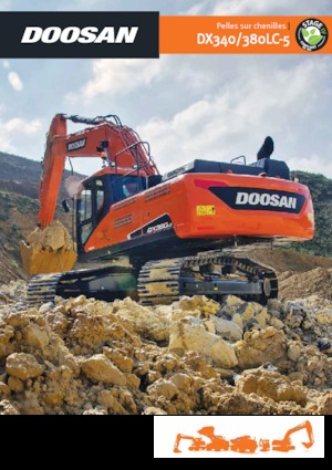 Верижни екскаватори Doosan DX340LC-5