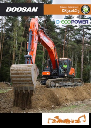 Верижни екскаватори Doosan DX340NLC-5