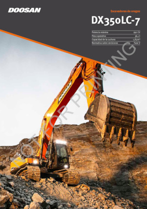Верижни екскаватори Doosan DX350LC-7