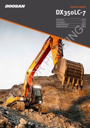 Верижни екскаватори Doosan DX350LC-7