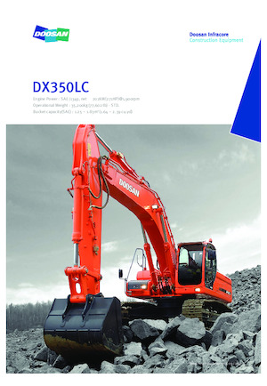 Верижни екскаватори Doosan DX350LC