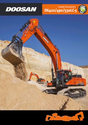 Верижни екскаватори Doosan DX490NLC-5