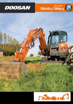 Верижни екскаватори Doosan DX62R-3