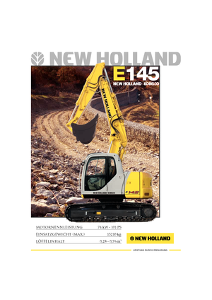 Верижни екскаватори New Holland E 145