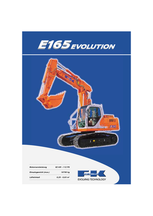 Верижни екскаватори Fiat Kobelco E 165 LCT