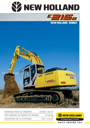 Верижни екскаватори New Holland E 215 B EL
