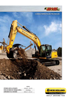 Верижни екскаватори New Holland E215C LC