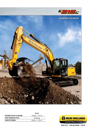 Верижни екскаватори New Holland E215C LC