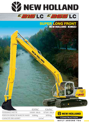 Верижни екскаватори New Holland E 215 LCM