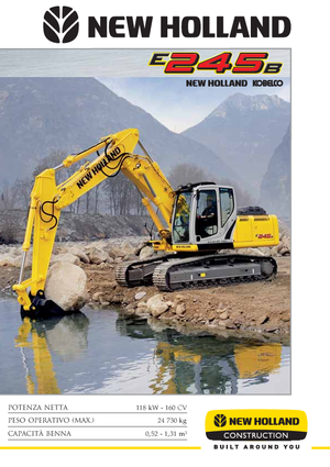Верижни екскаватори New Holland E 245 B LC