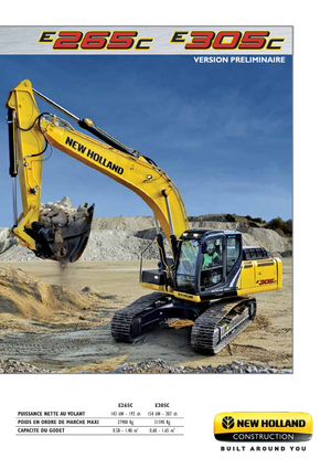 Верижни екскаватори New Holland E305C