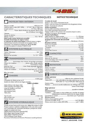 Верижни екскаватори New Holland E485C LCH