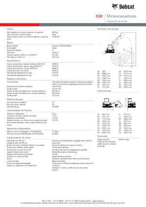 Верижни екскаватори Bobcat E 80