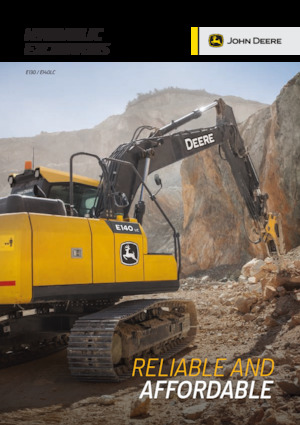 Верижни екскаватори John Deere Construction E140-II