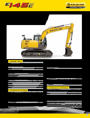 Верижни екскаватори New Holland E145C EVO