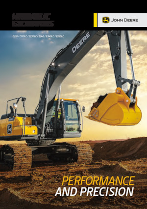 Верижни екскаватори John Deere Construction E230-II