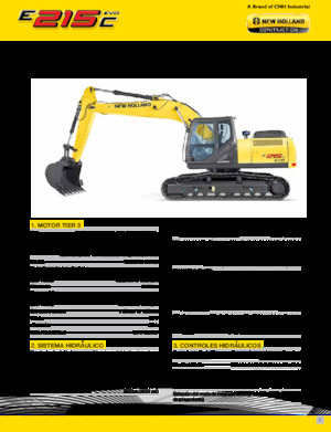 Верижни екскаватори New Holland E215C EVO