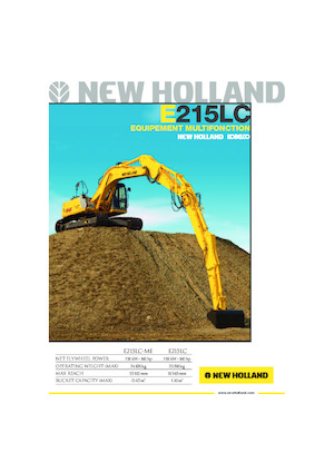 Верижни екскаватори New Holland E215LC-ME