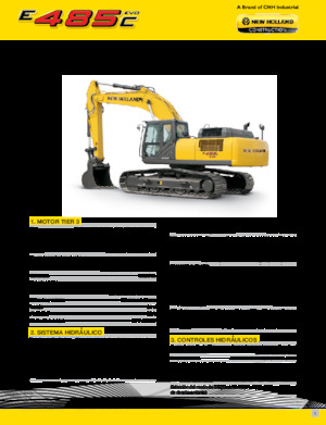 Верижни екскаватори New Holland E485C EVO